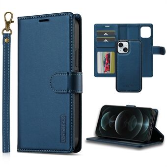 LC.IMEEKE L2-serien for iPhone 15-etui PU-lær lommebok Avtakbart magnetisk telefondeksel