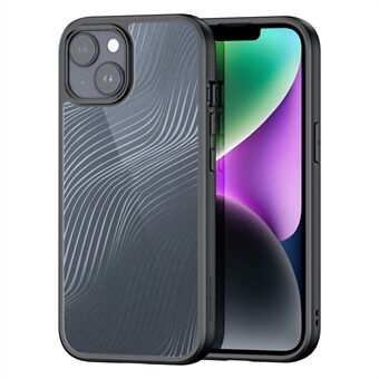 DUX DUCIS Aimo Series for iPhone 15 Matte telefondeksel TPU+PC støtsikker cover (REACH-sertifisering) - Svart