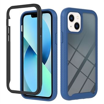 YB PC-serie 3 for iPhone 15 PC+TPU-telefonveske Avtakbart 2-i-1 støtsikker deksel