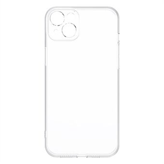 TOTU PC-01 for iPhone 15 Gjennomsiktig Deksel Presis Uttakbeskyttende TPU-telefondeksel