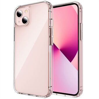 AHASTYLE PC06-N for iPhone 15 Beskyttende Deksel Klart PC+TPU Telefoncover - Gjennomsiktig