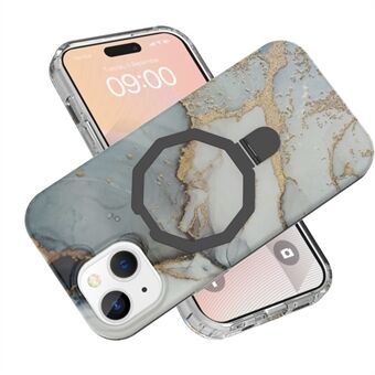 GW018 for iPhone 15 deksel Magnetisk Anti-fall Deksel PC + TPU Telefonbeskytter