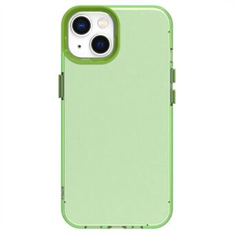 Candy-serien for iPhone 15 Plus-deksel PC+TPU+PET fallbeskyttende telefondeksel