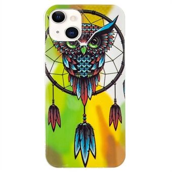 For iPhone 15 Plus Luminous Noctilucent Pattern IMD TPU Phone Case Anti-scratch Phone Cover - Til iPhone 15 Plus Lysende Noctilucent Mønster IMD TPU Telefondeksel Anti-ri Telefonbeskyttelse