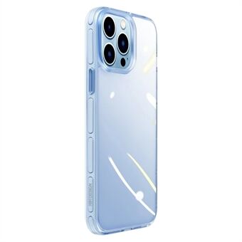 KSTDESIGN For iPhone 15 Plus Crystal Shield Series Elektroplating PC+TPU Telefonveske Bakdeksel