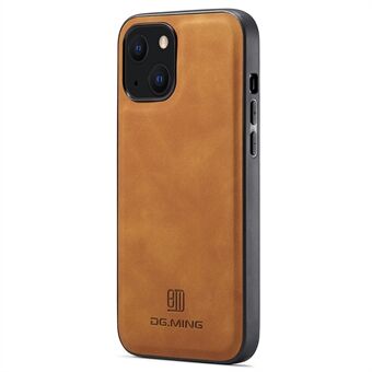 DG.MING For iPhone 15 Plus-dekselet er laget av et hybridmateriale med PC+TPU+PU-lærbelegg.