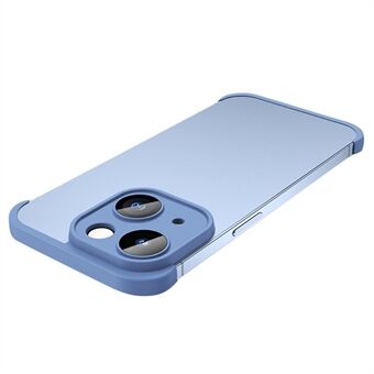 For iPhone 15 Plus Etui Rammeøs TPU-kanten Deksel for Telefon