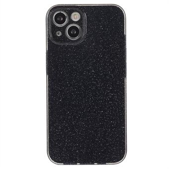 For iPhone 15 Plus-etui mykt TPU Glitrende Pulver Anti-riper Mobildeksel