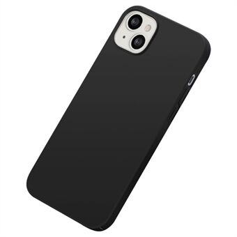 For iPhone 15 Plus Støtsikker PC-etui Ensfarget Mobildeksel Skall