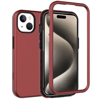 GW03 for iPhone 15 Plus deksel TPU + PC tykk og støtsikker telefondeksel