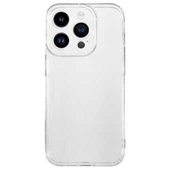 For iPhone 15 Plus deksel TPU Ultra Clear Anti-fall Mobilbeskytter (Presis utskjæring)