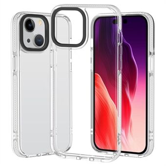 Gullpansret serie for iPhone 15 Plus-etui Ripesikker TPU-smarttelefonbeskytter