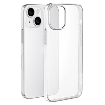 BOROFONE Ice-serien for iPhone 15 Plus deksel - Slank passform, myk TPU-gjennomsiktig telefonbeskyttelsesskall