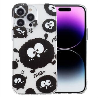 For iPhone 15 Pro Etui Mønsterutskrift Anti-Fall TPU-telefondeksel