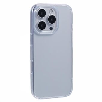 KIGC For iPhone 15 Pro Gjennomsiktig Etui TPU+PC Beskyttende Støtsikker Telefondeksel