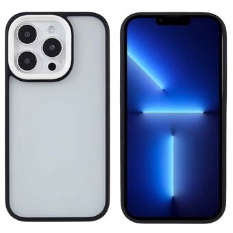 FULEXIN for iPhone 15 Pro Skin-touch Mobildeksel Fargerik TPU-ramme + PC-støtsikker deksel