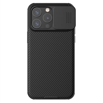 NILLKIN CamShield Pro-serien for iPhone 15 Pro PC+TPU-telefondeksel Slidekamera-skjolddeksel.