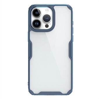 NILLKIN Nature Pro-seriens telefonveske for iPhone 15 Pro PC+TPU, ripesikker telefondeksel.