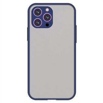 Skin-Touch telefondeksel for iPhone 15 Pro, TPU+PC hybriddeksel til baksiden av telefonen.