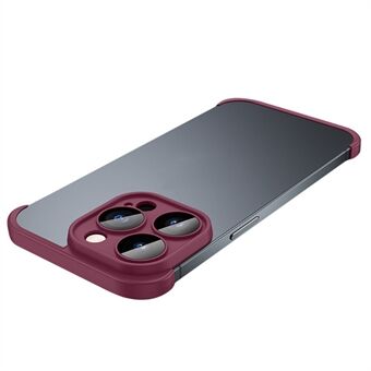 For iPhone 15 Pro Bumper-etui Kant TPU Mobildeksel Rammebeskytter