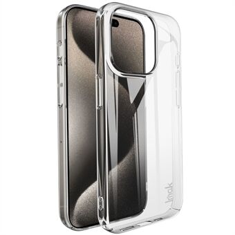 IMAK Crystal Case II Pro for iPhone 15 Pro-dekselet Hard PC Cover Anti-scratch-telefonskall