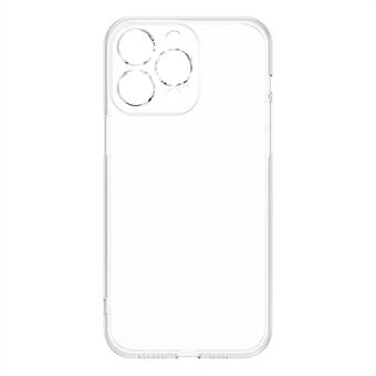 TOTU PC-01 TPU-gjennomsiktig deksel for iPhone 15 Pro, med presise utskjæringer