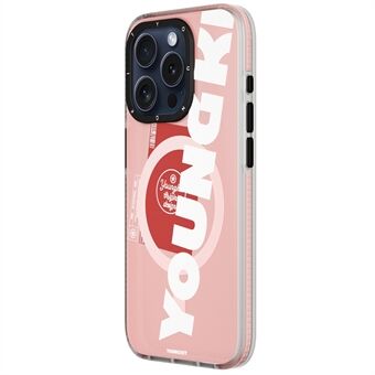 YOUNGKIT For iPhone 15 Pro TPU-etui Kompatibel med MagSafe Slagfast IMD-telefondeksel