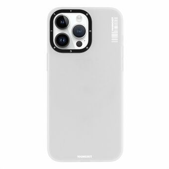 YOUNGKIT for iPhone 15 Pro deksel støtsikker PET+TPU matt telefonomslag