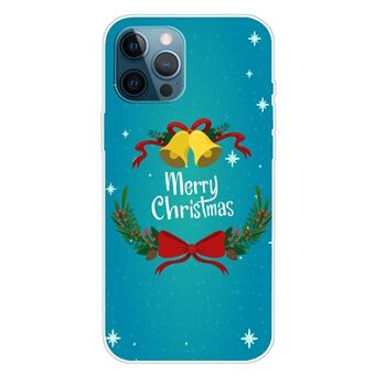 Til iPhone 15 Pro Telefonveske Julemotiv Trykking Myk TPU-telefondeksel