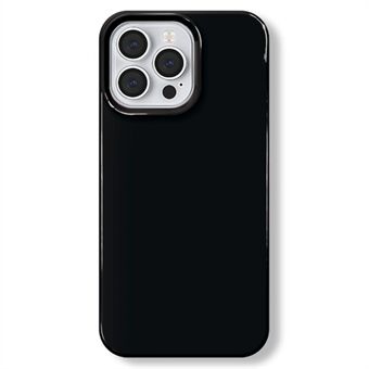 For iPhone 15 Pro-telefonskall med glanset overflate, fleksibelt TPU-deksel.