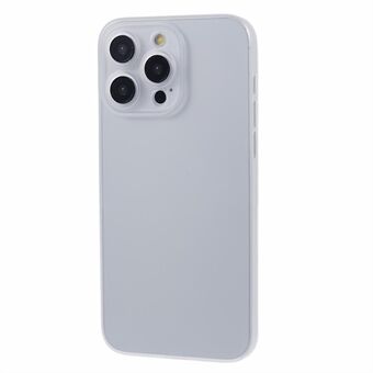 For iPhone 15 Pro-telefonveske ripebestandig ultratynne PC-smarttelefondeksel