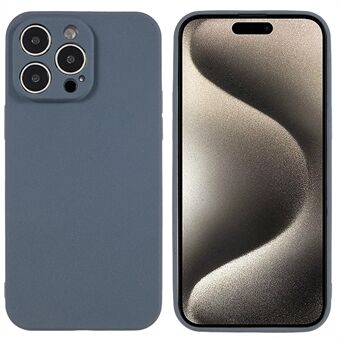 For iPhone 15 Pro Case TPU Dobbelsidig Matte Fleksibelt Smarttelefondeksel