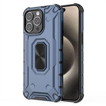 For iPhone 15 Pro Telefonveske Hybrid Hard PC Myk TPU Støtsikker Deksel