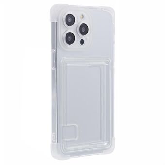 HRX Serie for iPhone 15 Pro TPU-etui Telefondeksel med Kortholder