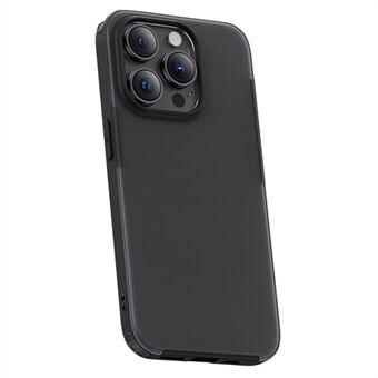 BENKS for iPhone 15 Pro Mobiltelefondeksel Skinn-Touch TPU+PC-deksel