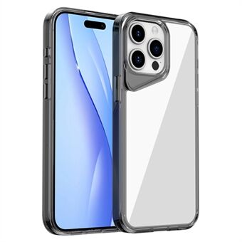 For iPhone 15 Pro Max Klart Deksel TPU+PC+PMMA Hybrid Mobildeksel