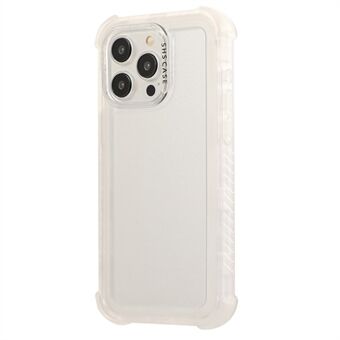 For iPhone 15 Pro Max Etui TPU+PC Anti-Fall Matt Telefon Deksel