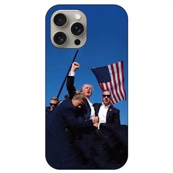 For iPhone 15 Pro Max Trump Telefondeksel Gjør Amerika Stort Igjen TPU Telefondeksel (Foto av Evan Vucci)