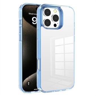 G-stil for iPhone 15 Pro Max Gjennomsiktig Etui Støtabsorberende TPU+PC Telefondeksel