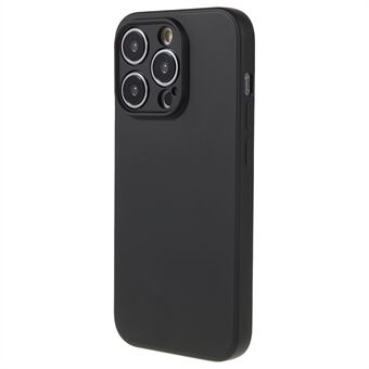 Candyfarget skall for iPhone 15 Pro Max Myk TPU-telefonveske med fiberfôr og gummibelagt deksel.