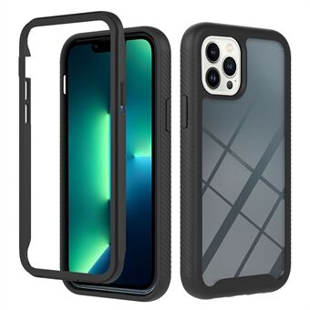 YB PC-serie 3 for iPhone 15 Pro Max PC+TPU Klar Telefondeksel Anti-fall Bakdeksel