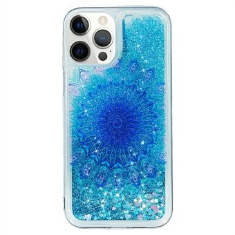 For iPhone 15 Pro Max Glitter Bling Powder Quicksand Case Pattern Printing TPU Phone Cover: 

For iPhone 15 Pro Max Glitter Bling Powder Quicksand-deksel med mønstertrykk i TPU materiale