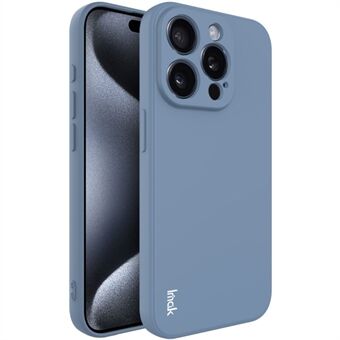 IMAK UC-4-serien for iPhone 15 Pro Max TPU-deksel Rett kant Mobiltelefonveske