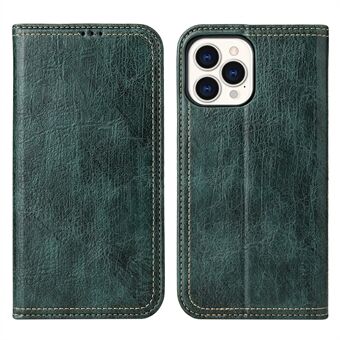 For iPhone 15 Pro Max Etui Lommebok Tree Texture PU Lær Stående Telefondeksel