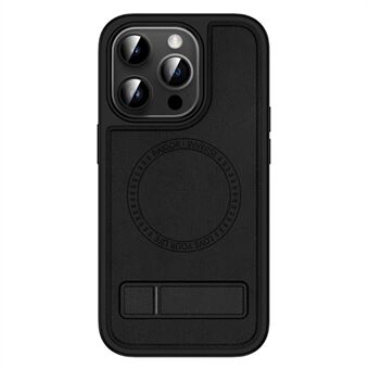 RAIGOR INVERSE for iPhone 15 Pro Max deksel TPU+PC-kickstand mobildeksel kompatibel med MagSafe