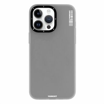 YOUNGKIT For iPhone 15 Pro Max Deksel PET+TPU Anti-fingerprint Matt Telefonomslag