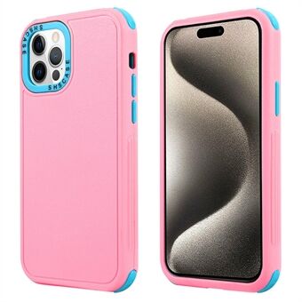 For iPhone 15 Pro Max-telefonveske 3-i-1 TPU + PC Anti-Drop-deksel