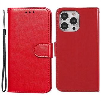 For iPhone 15 Pro Max Wallet Case PU Leather Stand Flip Folio Phone Cover

For iPhone 15 Pro Max Lommebok Case i PU-lær med stativ, vendbart folio-telefondeksel