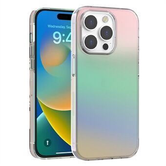 JTLEGEND for iPhone 15 Pro Max-dekselet som er glitrende krystallklart og laget av TPU-materiale