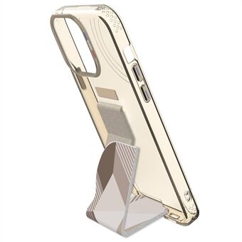 TGVI\'S ART-serie for iPhone 15 Pro Max kickstand-etui med håndgrep telefondeksel